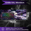 Premium Gaming Mousepad Midnight Serenity